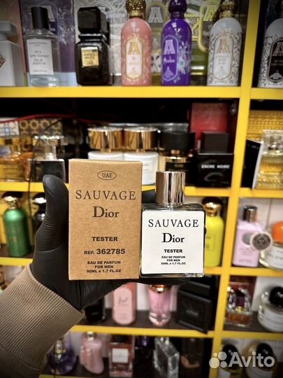 Dior sauvage оригинальный тестер