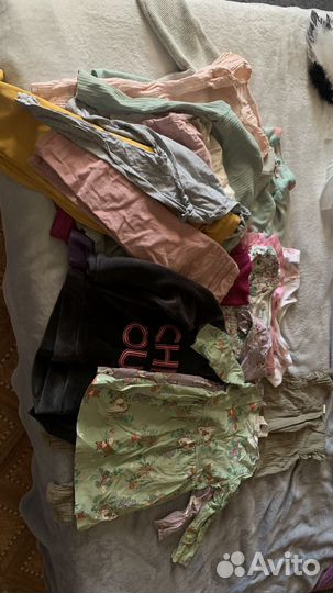 Детская одежда для девочек пакетом 92 104 110 116