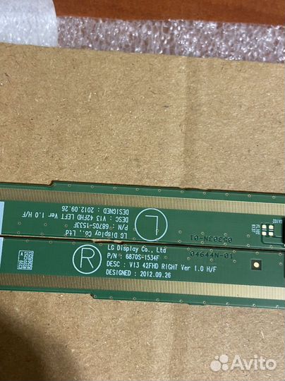 Lg 42ln655v планки матрицы с шлейфами