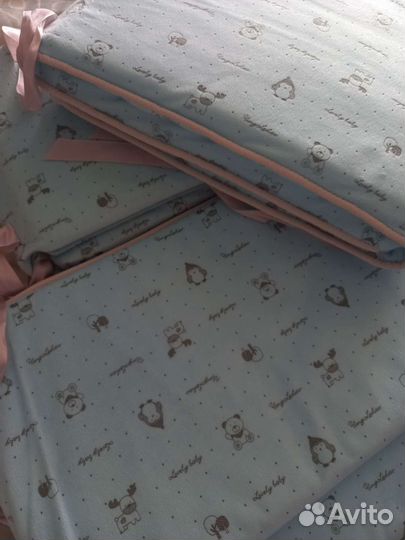 Бортики в кроватку