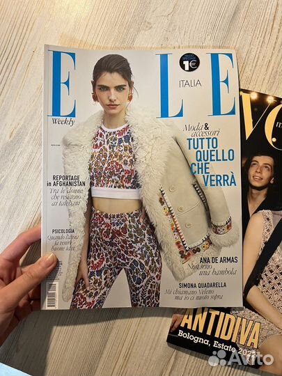 Elle Vanity Fair журнал италия