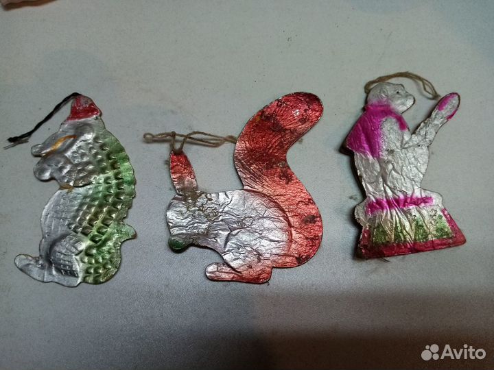Елочные игрушки СССР
