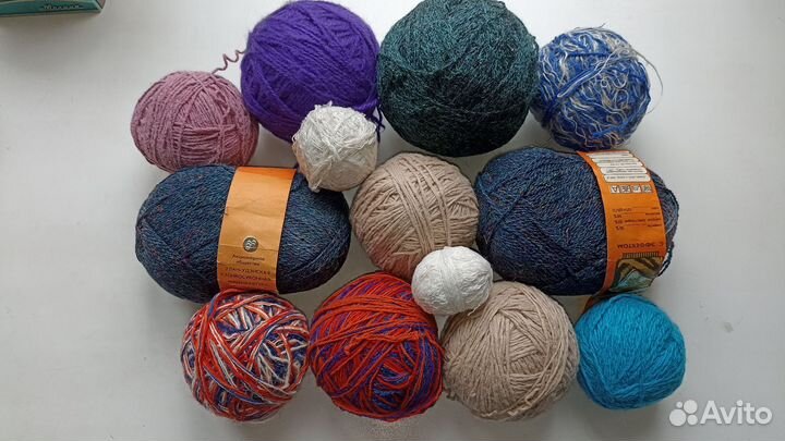 Пряжа для вязания 1 кг