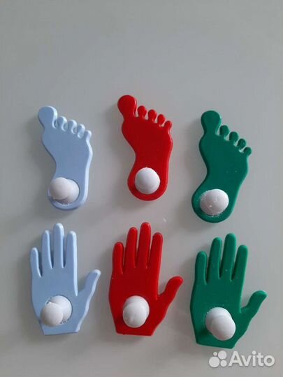 Набор крючков для ручных и ножных полотенец