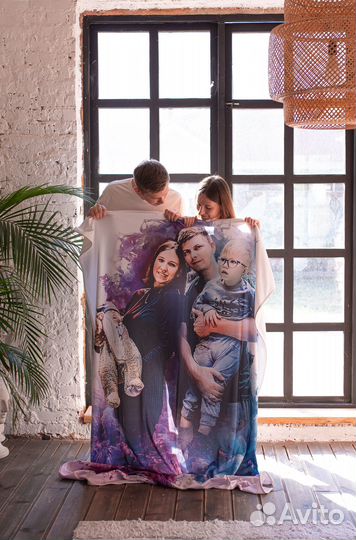 Плед из фото