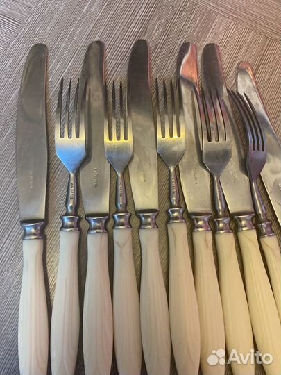 Набор столовых приборов с бакелитом СССР
