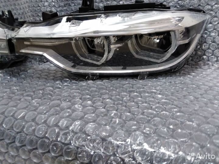 Комплект LED фар BMW F30 рестайлинг бмв Ф30 новые
