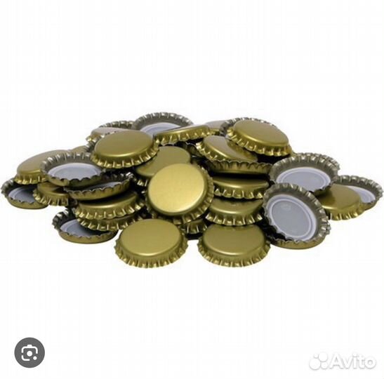 Кронен пробка золотая 26мм