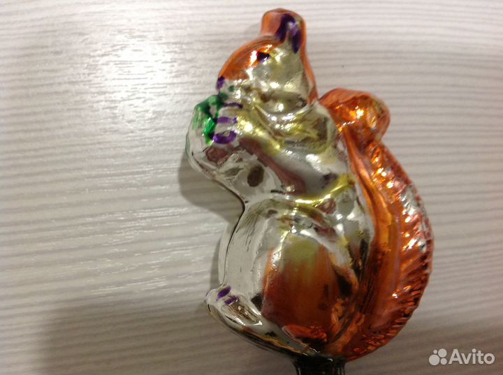 Елочная игрушка на прищепке 