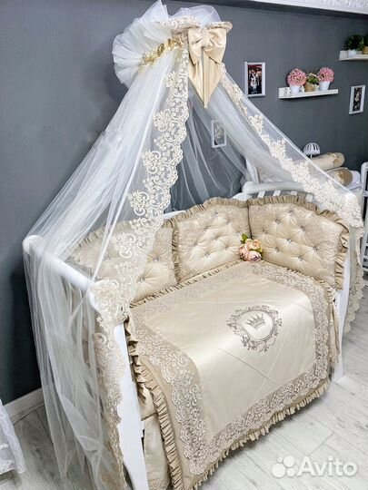 Бортики в детскую кроватку