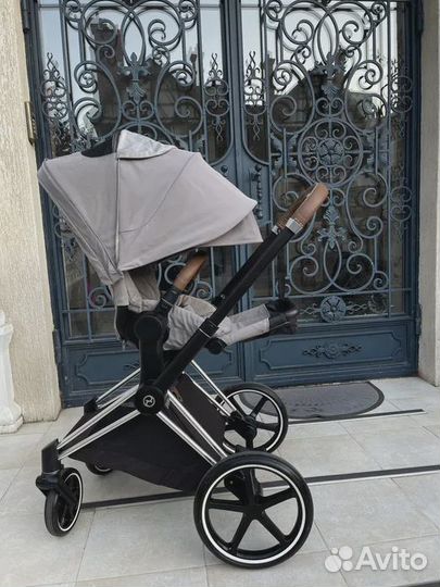 Cybex priam Soho grey (шасси Chrome Brown)