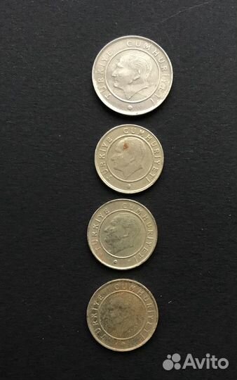 Обменяю свои монеты - Турции