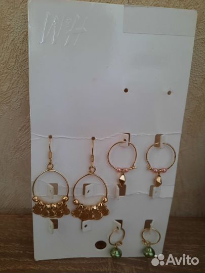 Серьги hm