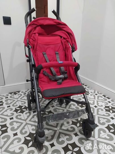 Коляска прогулочная трость chicco lite way