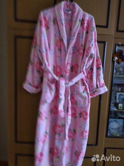 Халат махровый женский длинный 50 размер