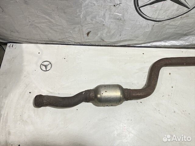 Пламегаситель правый Мерседес w221 w204