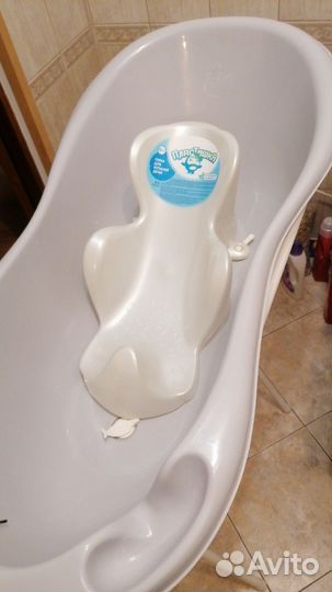 Ванночка для купания с горкой
