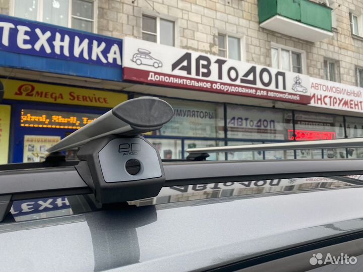 Багажник на рейлинги аэро компакт крыло