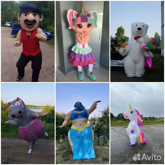 Ростовые куклы на праздник пгт. Архара