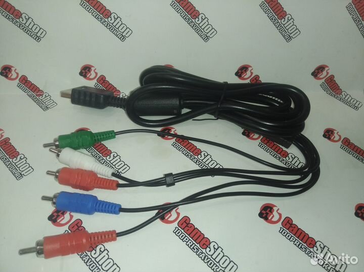 Кабель компонентный для PS2 / PS3