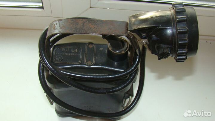 Аккумуляторный фонарь СССР