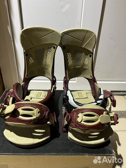Крепления для сноуборда burton malavita