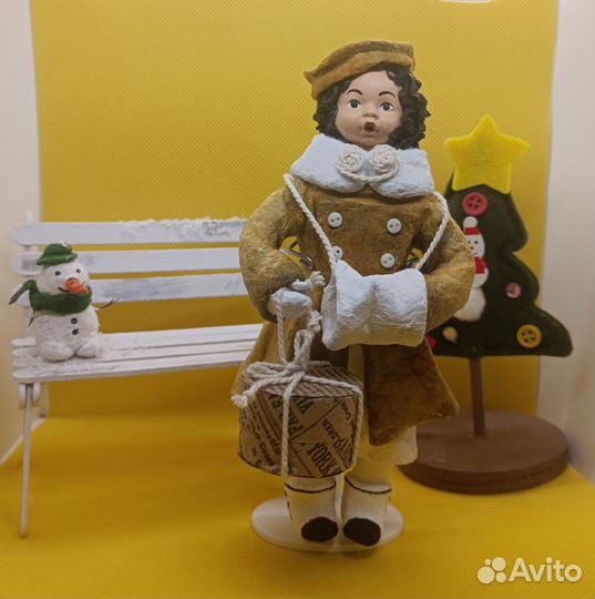 Ватная игрушка