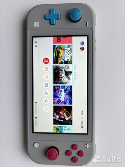 Nintendo switch lite zacian and zamazenta edition
