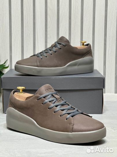 Кеды мужские ecco кожаные