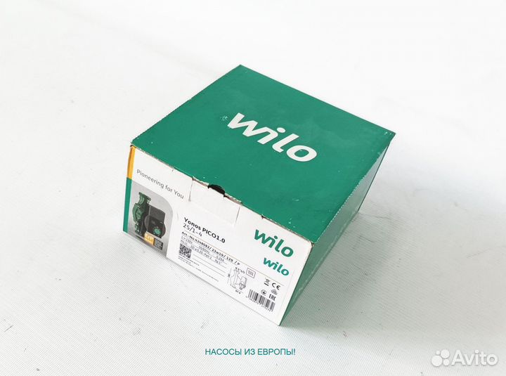 Wilo Yonos Pico 1.0 25/1-4 Рециркуляционный насос