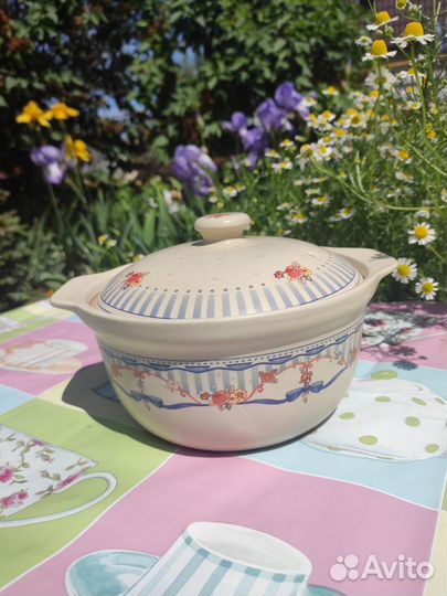 Кастрюля керамическая