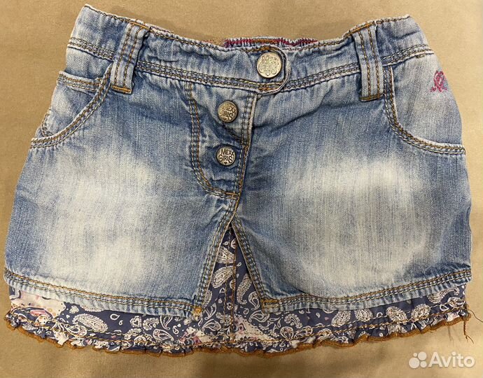 Юбка джинсовая