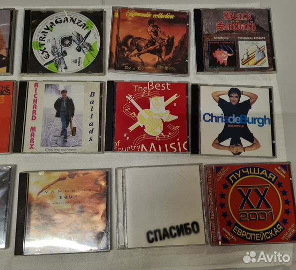 CD Диски Разные Состояние отличное 46шт