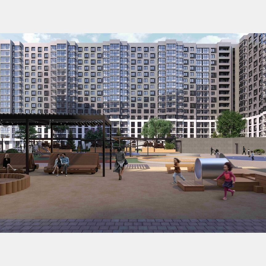 3-к. квартира, 85,9 м², 3/16 эт.