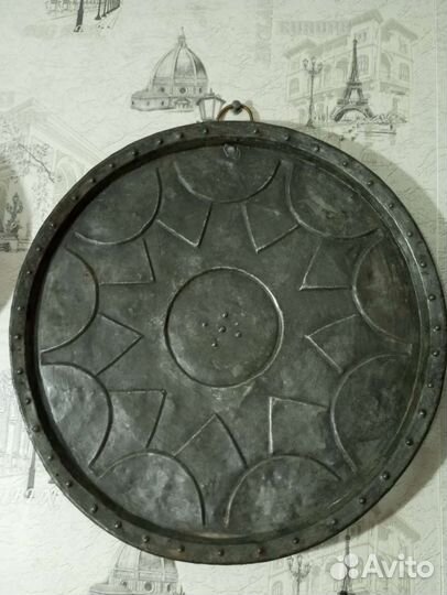 Подносы маленькие медные старинные