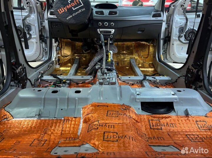 Шумоизоляция автомобиля