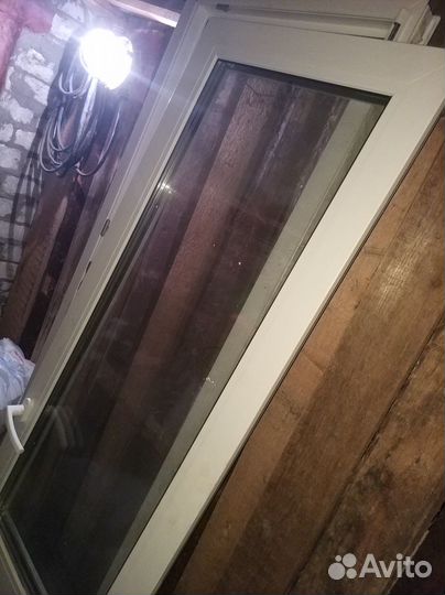 Дверь балконная пвх бу