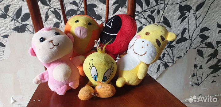 Мягкие игрушки маленькие