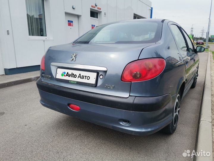 Peugeot 206 1.4 МТ, 2008, 262 252 км