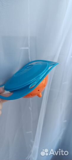 Тарелка непроливайка. Тарелка перевёртыш. Детская