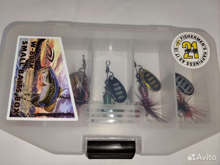 Набор вращающихся блесен Pontoon 21 Ball 5 весов