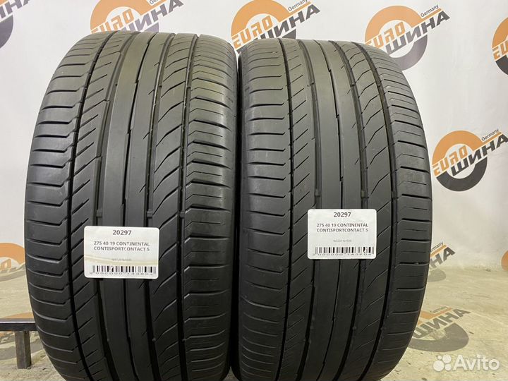 Continental ContiSportContact 5 275/40 R19