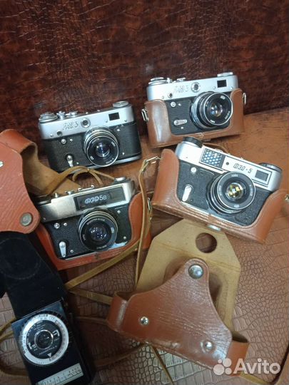 Фотоаппараты СССР фэд