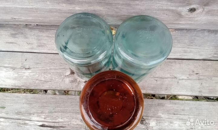 Банки вазы стеклянные СССР