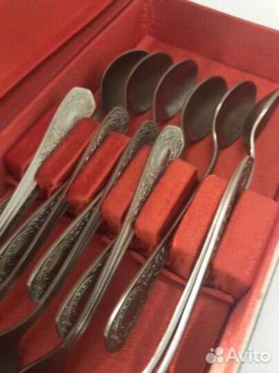 Ложка чайная набор СССР / 12 шт