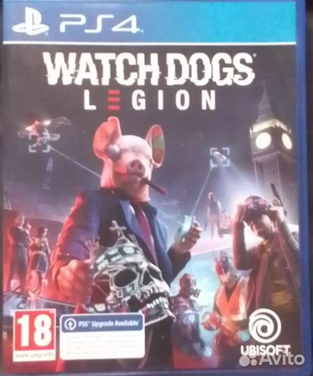 Игра для приставок ps4 Watch dogs Legion