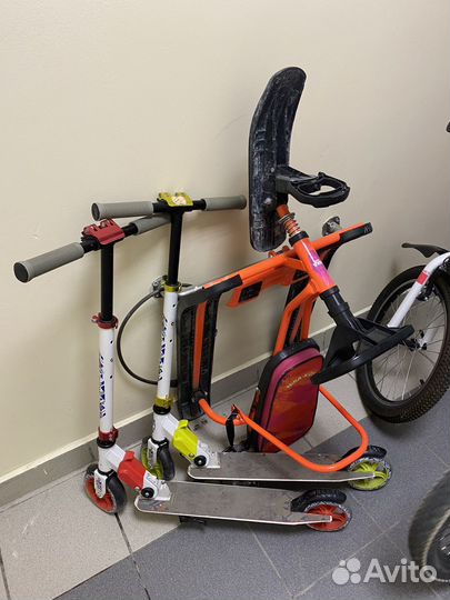 Детский транспорт снегокат, самокат