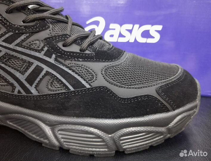 Кроссовки Asics большие размеры артикул 125 чёрн