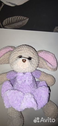 Вязаная игрушка (амигуруми) «Мышонок»