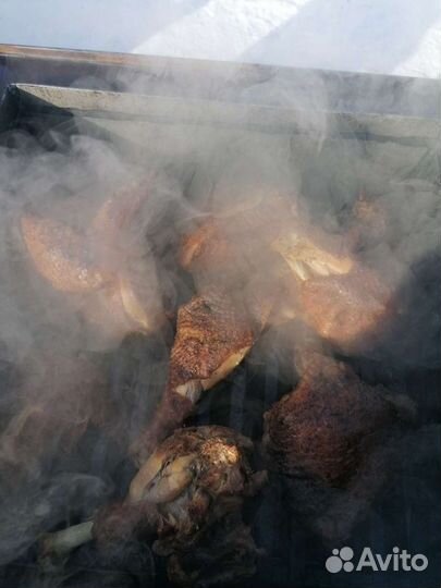 Коптилка горячего копчения